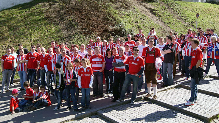 Fanclub Blechkatzen Gruppenfoto